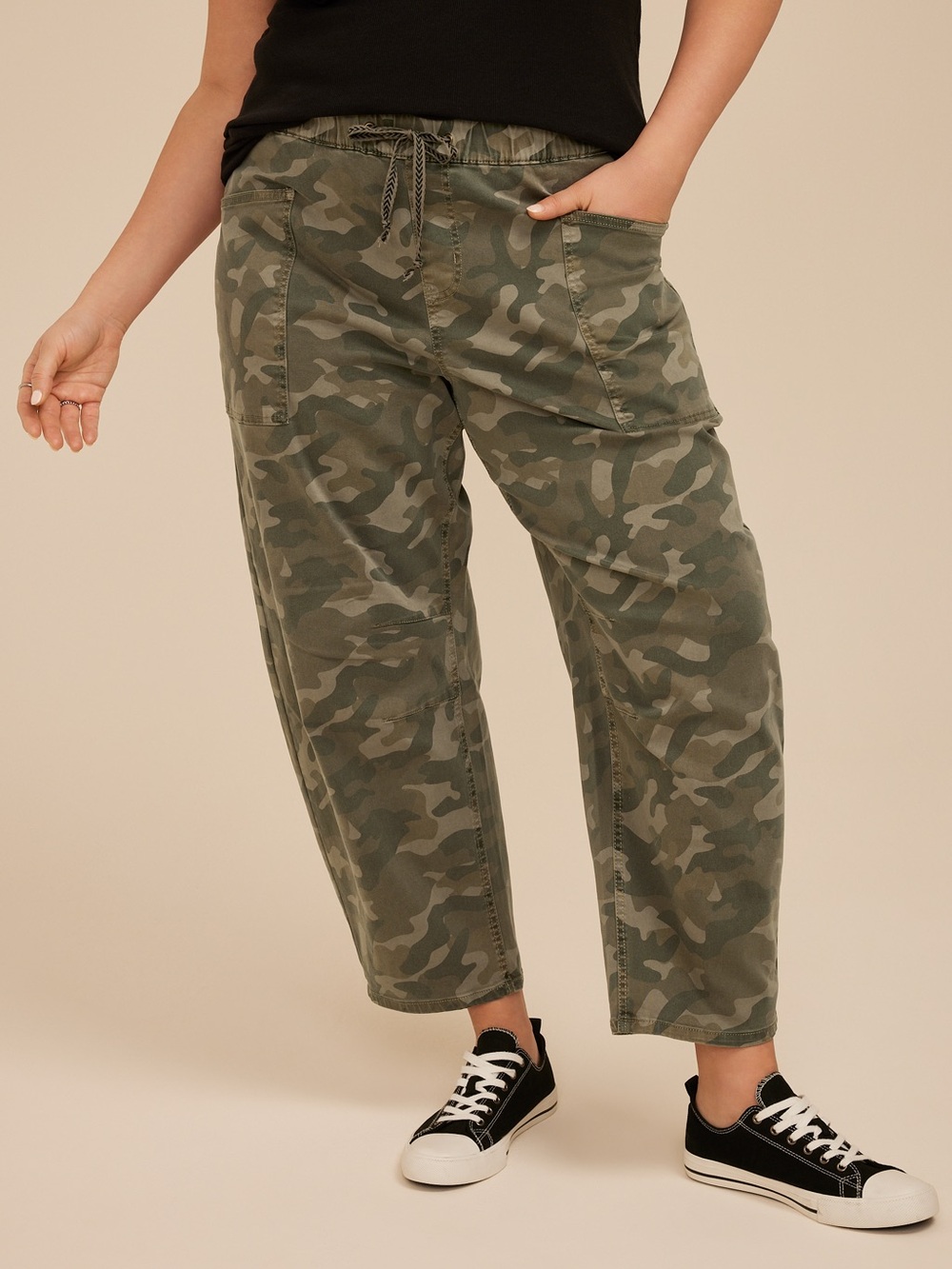 Maurice’s Camo Barrel Leg Weekender Pants